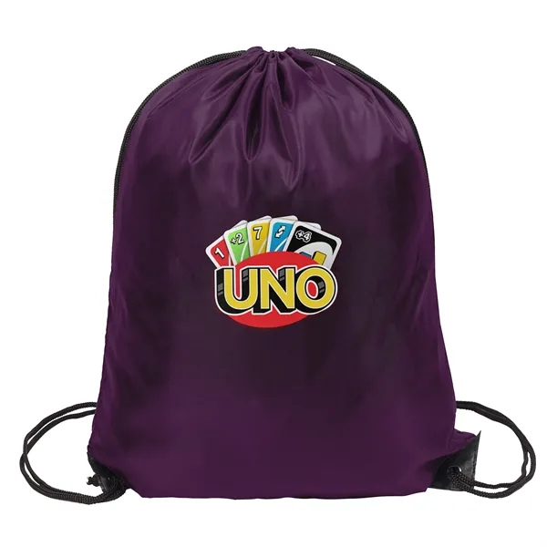 Polyester Drawstring Bag - Polyester Drawstring Bag - Image 10 of 13