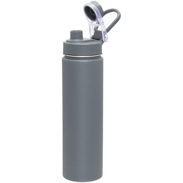 24 oz h2go Conquer Stainless Insulated Water Bottle w/Spout - 24 oz h2go Conquer Stainless Insulated Water Bottle w/Spout - Image 19 of 53