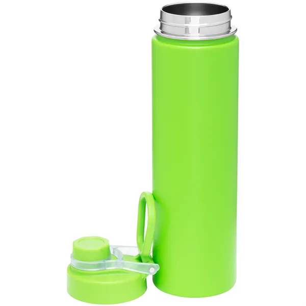 24 oz h2go Conquer Stainless Insulated Water Bottle w/Spout - 24 oz h2go Conquer Stainless Insulated Water Bottle w/Spout - Image 26 of 53