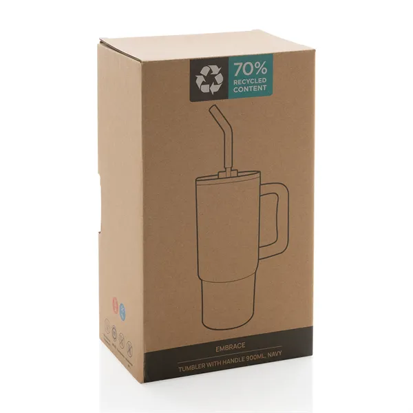 Embrace Deluxe RCS Recycled Stainless Steel Tumbler 900ml - Embrace Deluxe RCS Recycled Stainless Steel Tumbler 900ml - Image 23 of 36
