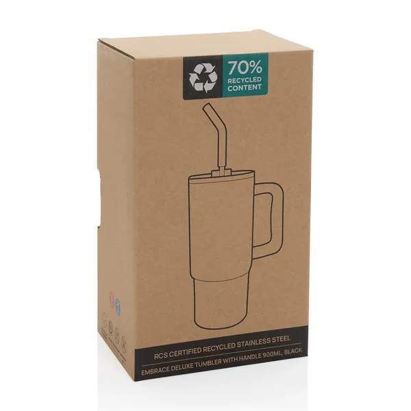 Embrace Deluxe RCS Recycled Stainless Steel Tumbler 900ml - Embrace Deluxe RCS Recycled Stainless Steel Tumbler 900ml - Image 34 of 36