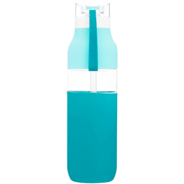 25 oz h2go Void Single Wall Plastic Bottle w/Straw/Sleeve - 25 oz h2go Void Single Wall Plastic Bottle w/Straw/Sleeve - Image 26 of 27