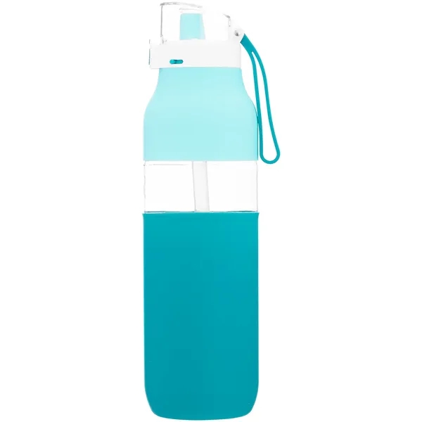 25 oz h2go Void Single Wall Plastic Bottle w/Straw/Sleeve - 25 oz h2go Void Single Wall Plastic Bottle w/Straw/Sleeve - Image 27 of 27