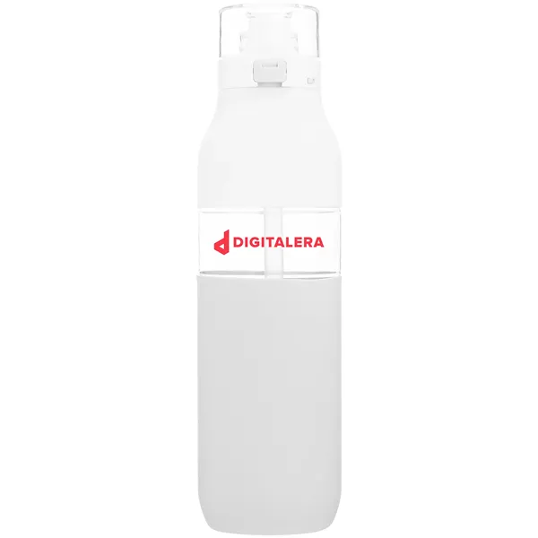 25 oz h2go Void Single Wall Plastic Bottle w/Straw/Sleeve - 25 oz h2go Void Single Wall Plastic Bottle w/Straw/Sleeve - Image 0 of 27