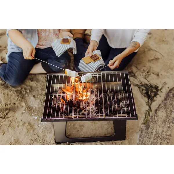 X-Grill Portable Charcoal BBQ Grill - X-Grill Portable Charcoal BBQ Grill - Image 5 of 5