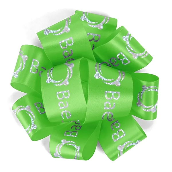 1 1/2" Badge Satin Bow - Foil - 1 1/2" Badge Satin Bow - Foil - Image 17 of 33