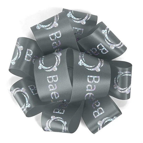 1 1/2" Badge Satin Bow - Foil - 1 1/2" Badge Satin Bow - Foil - Image 30 of 33