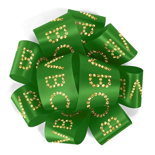 1 1/2" Badge Satin Bow - Sparkle - 1 1/2" Badge Satin Bow - Sparkle - Image 5 of 33