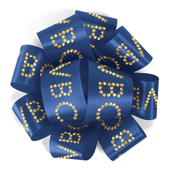 1 1/2" Badge Satin Bow - Sparkle - 1 1/2" Badge Satin Bow - Sparkle - Image 14 of 33