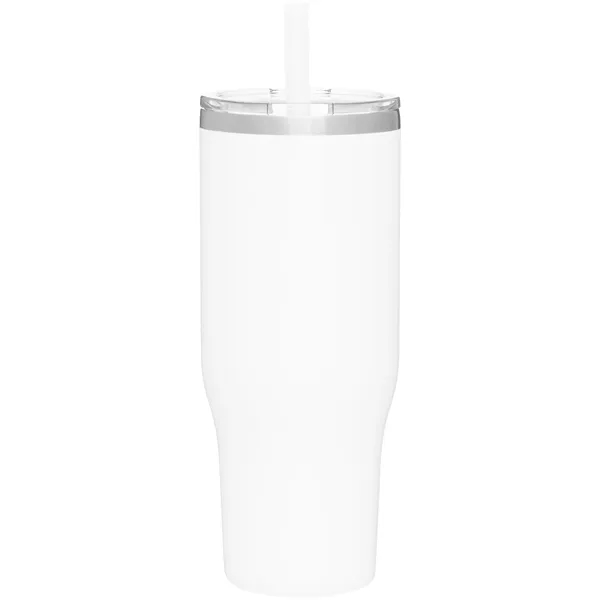 40 oz Elias Stainless Insulated Travel Tumbler w/Straw - 40 oz Elias Stainless Insulated Travel Tumbler w/Straw - Image 17 of 18