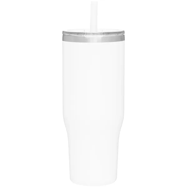 40 oz Elias Stainless Insulated Travel Tumbler w/Straw - 40 oz Elias Stainless Insulated Travel Tumbler w/Straw - Image 10 of 18