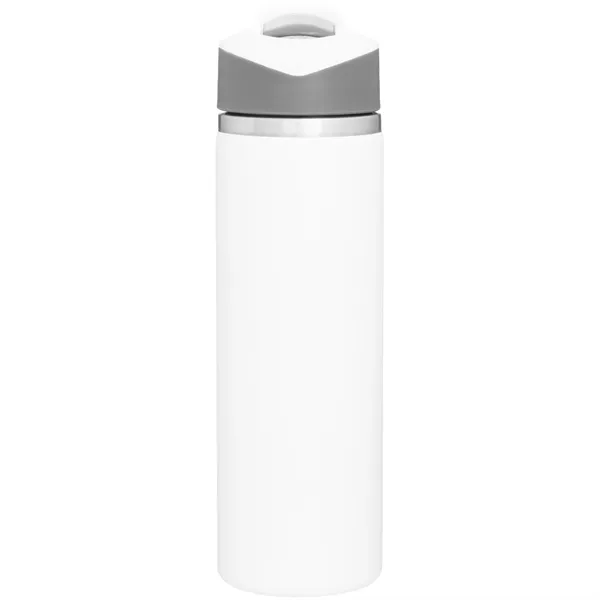 20.9 oz h2go Pilot Stainless Insulated Water Bottle w/Straw - 20.9 oz h2go Pilot Stainless Insulated Water Bottle w/Straw - Image 19 of 20