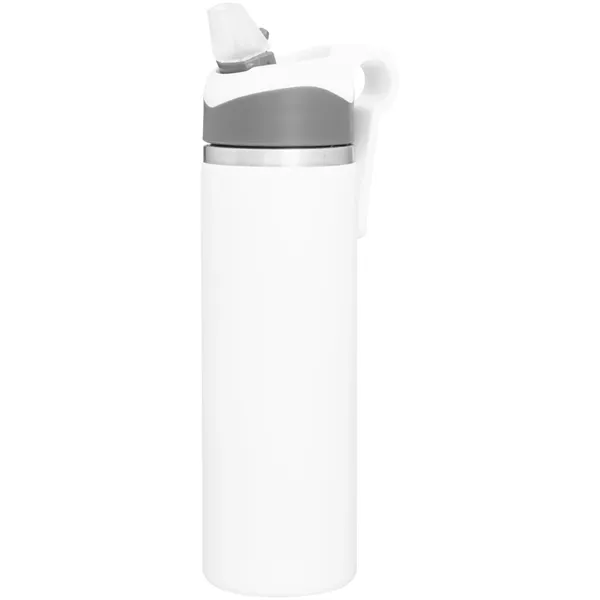 20.9 oz h2go Pilot Stainless Insulated Water Bottle w/Straw - 20.9 oz h2go Pilot Stainless Insulated Water Bottle w/Straw - Image 5 of 20