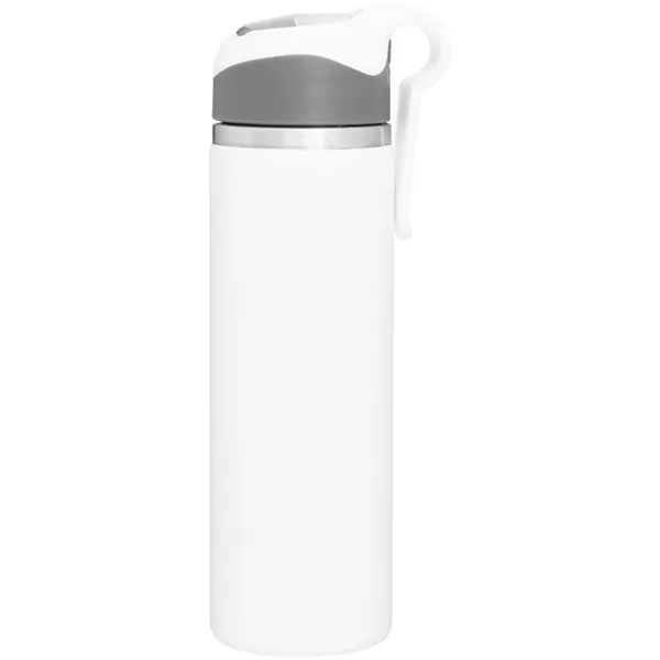 20.9 oz h2go Pilot Stainless Insulated Water Bottle w/Straw - 20.9 oz h2go Pilot Stainless Insulated Water Bottle w/Straw - Image 3 of 20