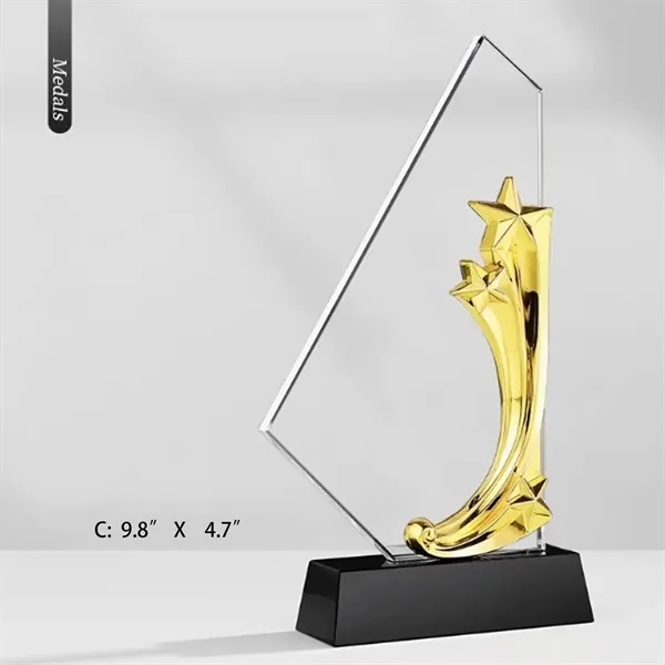 Custom Engraved Trophy - Custom Engraved Trophy - Image 3 of 4