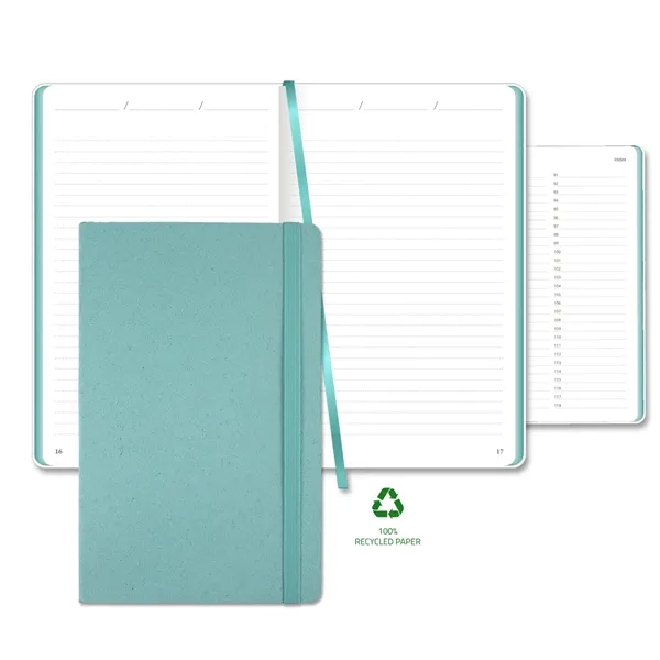 Carapace Medio Lined Recycled White Page Journal - Carapace Medio Lined Recycled White Page Journal - Image 6 of 10