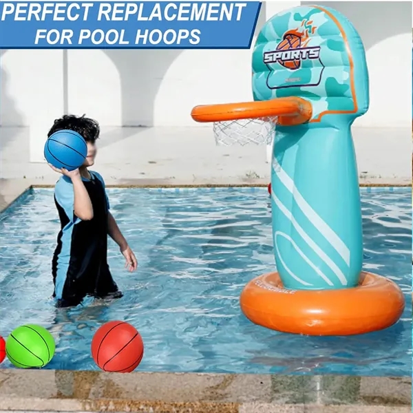 Mini Basketball for Pool Indoors Outdoors - Mini Basketball for Pool Indoors Outdoors - Image 2 of 4