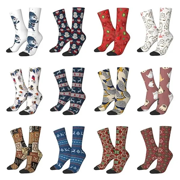 Full Color Sublimated Socks - Full Color Sublimated Socks - Image 2 of 3