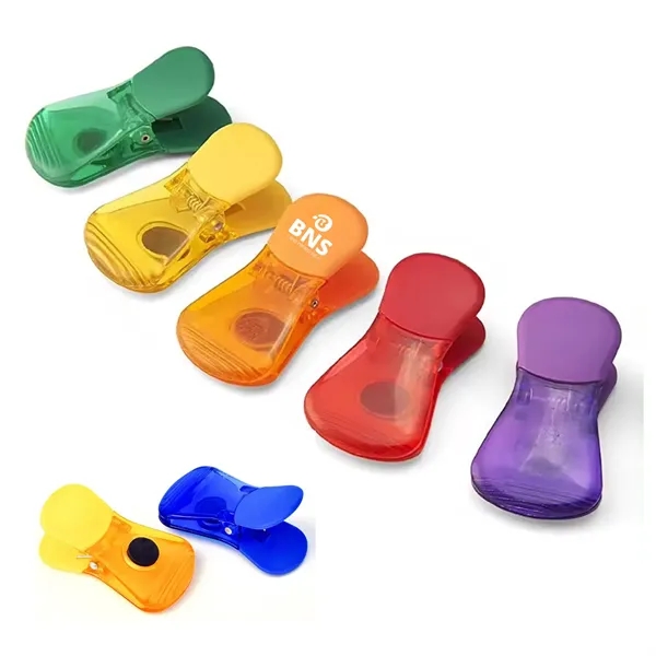Plastic  Fun Fridge Magnetic Chip Snack Bag Food Clips - Plastic  Fun Fridge Magnetic Chip Snack Bag Food Clips - Image 0 of 0