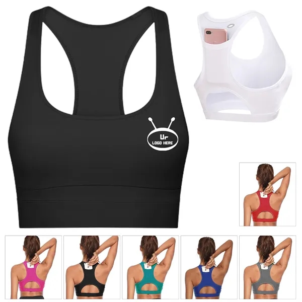 Back Pocket Sport Bra - Back Pocket Sport Bra - Image 0 of 6