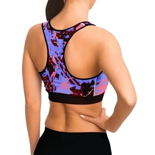Women's Sports Bra - All Over Print - Women's Sports Bra - All Over Print - Image 1 of 3