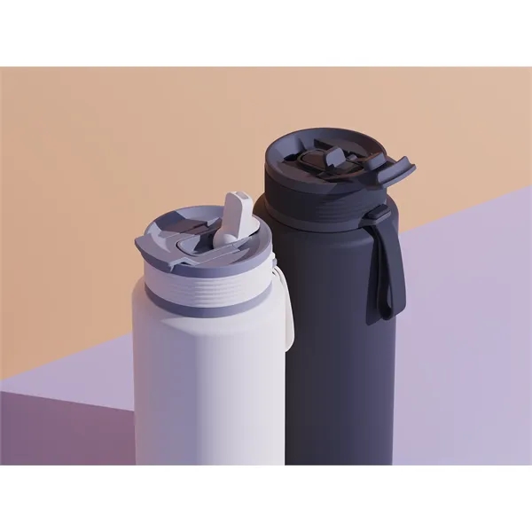 34 oz, Asobu Boulder, 2 in 1 Tumbler with Ceramic Coating - 34 oz, Asobu Boulder, 2 in 1 Tumbler with Ceramic Coating - Image 2 of 9