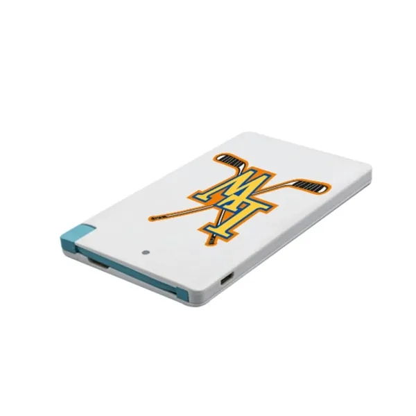 Slim Card 2500 mAH Power Bank - Slim Card 2500 mAH Power Bank - Image 0 of 3