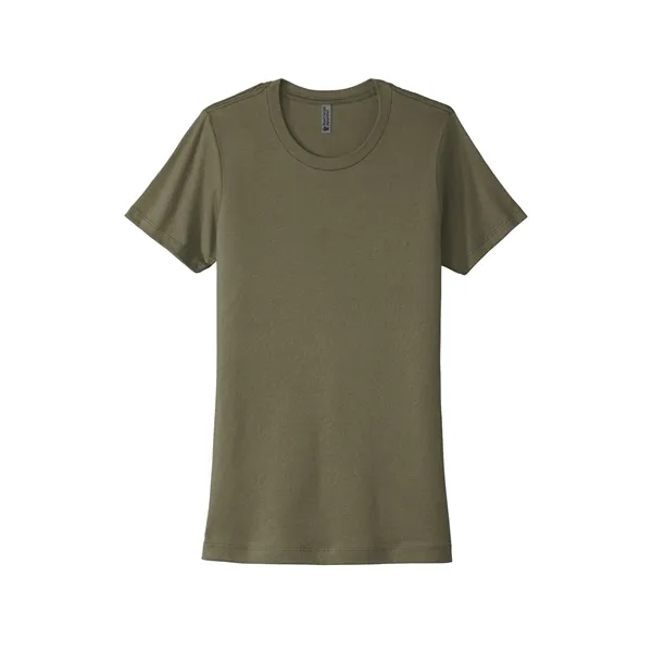 Next Level Apparel Women's Cotton Tee. - Next Level Apparel Women's Cotton Tee. - Image 38 of 90