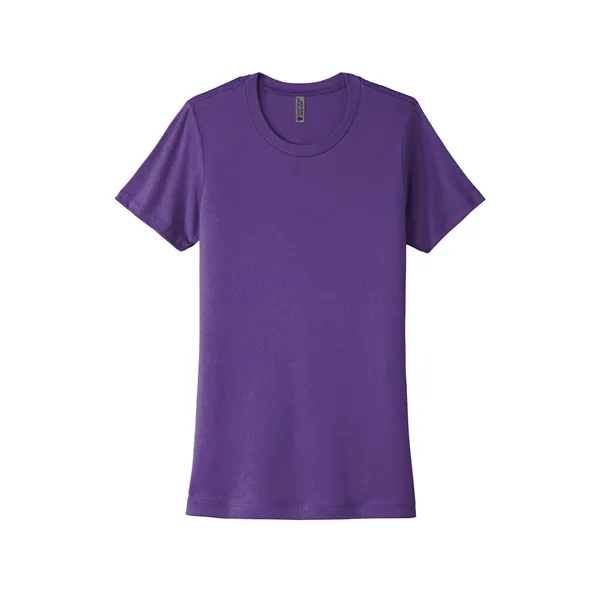Next Level Apparel Women's Cotton Tee. - Next Level Apparel Women's Cotton Tee. - Image 63 of 90