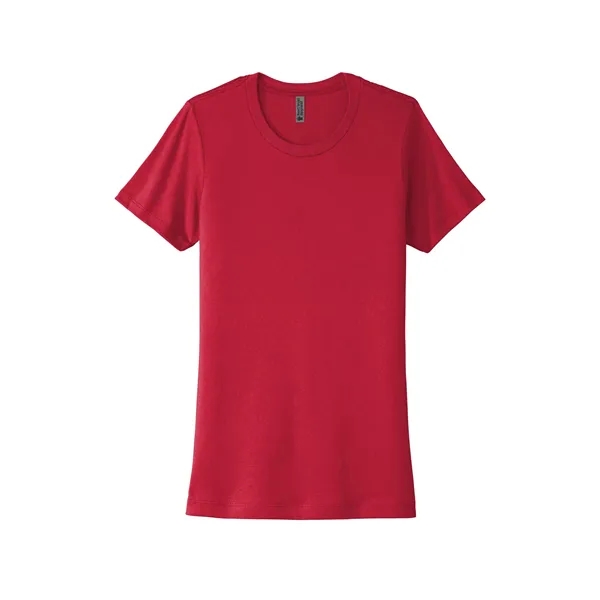 Next Level Apparel Women's Cotton Tee. - Next Level Apparel Women's Cotton Tee. - Image 68 of 90