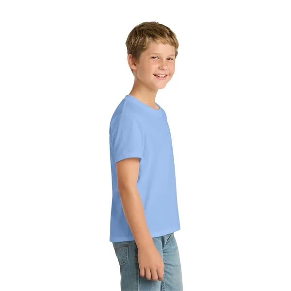 Port & Co Youth Core Blend Tee. - Port & Co Youth Core Blend Tee. - Image 10 of 114