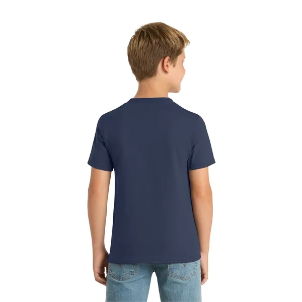 Port & Co Youth Core Blend Tee. - Port & Co Youth Core Blend Tee. - Image 15 of 114