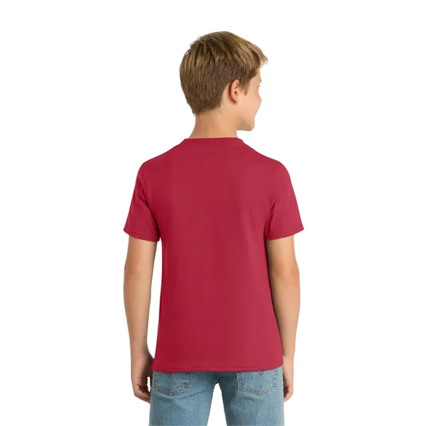 Port & Co Youth Core Blend Tee. - Port & Co Youth Core Blend Tee. - Image 22 of 114