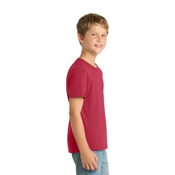 Port & Co Youth Core Blend Tee. - Port & Co Youth Core Blend Tee. - Image 24 of 114