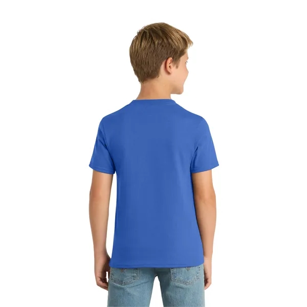 Port & Co Youth Core Blend Tee. - Port & Co Youth Core Blend Tee. - Image 30 of 114