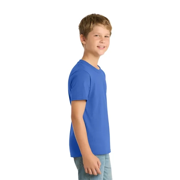 Port & Co Youth Core Blend Tee. - Port & Co Youth Core Blend Tee. - Image 32 of 114