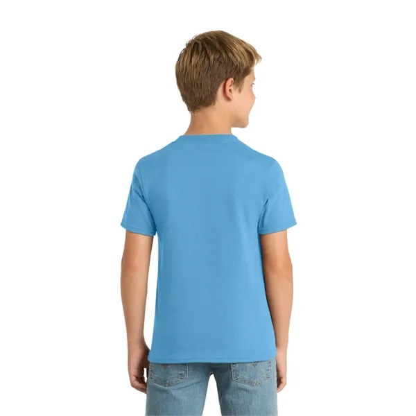 Port & Co Youth Core Blend Tee. - Port & Co Youth Core Blend Tee. - Image 44 of 114