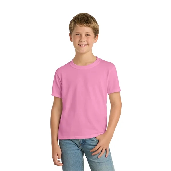 Port & Co Youth Core Blend Tee. - Port & Co Youth Core Blend Tee. - Image 50 of 114