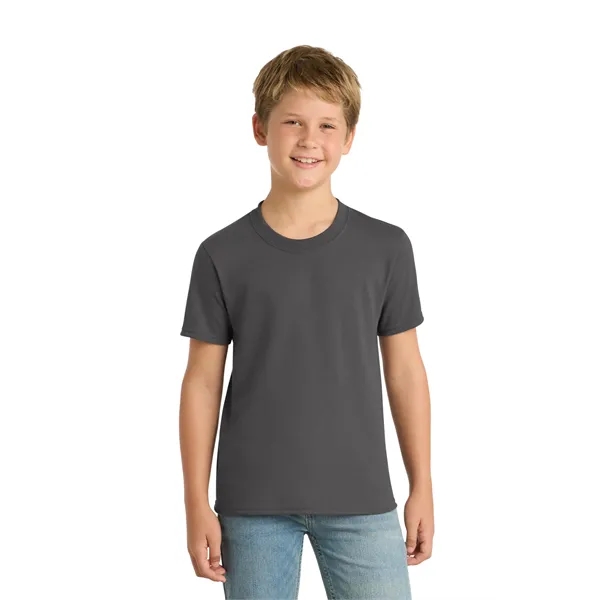 Port & Co Youth Core Blend Tee. - Port & Co Youth Core Blend Tee. - Image 56 of 114
