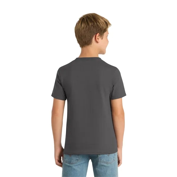 Port & Co Youth Core Blend Tee. - Port & Co Youth Core Blend Tee. - Image 58 of 114