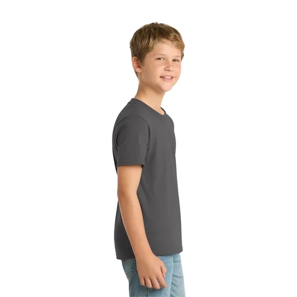 Port & Co Youth Core Blend Tee. - Port & Co Youth Core Blend Tee. - Image 60 of 114
