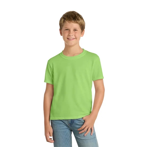 Port & Co Youth Core Blend Tee. - Port & Co Youth Core Blend Tee. - Image 63 of 114