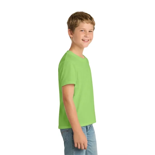Port & Co Youth Core Blend Tee. - Port & Co Youth Core Blend Tee. - Image 67 of 114