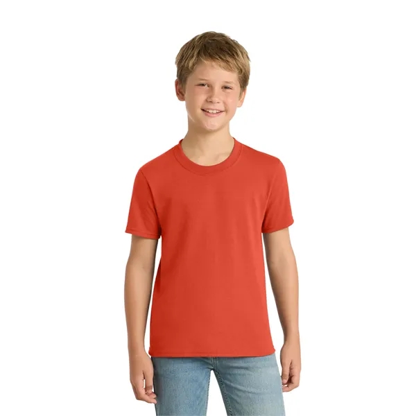 Port & Co Youth Core Blend Tee. - Port & Co Youth Core Blend Tee. - Image 71 of 114