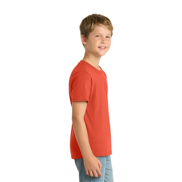 Port & Co Youth Core Blend Tee. - Port & Co Youth Core Blend Tee. - Image 75 of 114