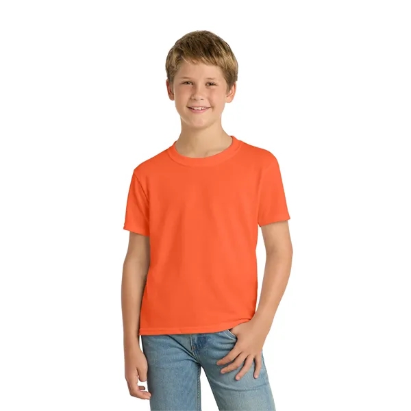 Port & Co Youth Core Blend Tee. - Port & Co Youth Core Blend Tee. - Image 79 of 114