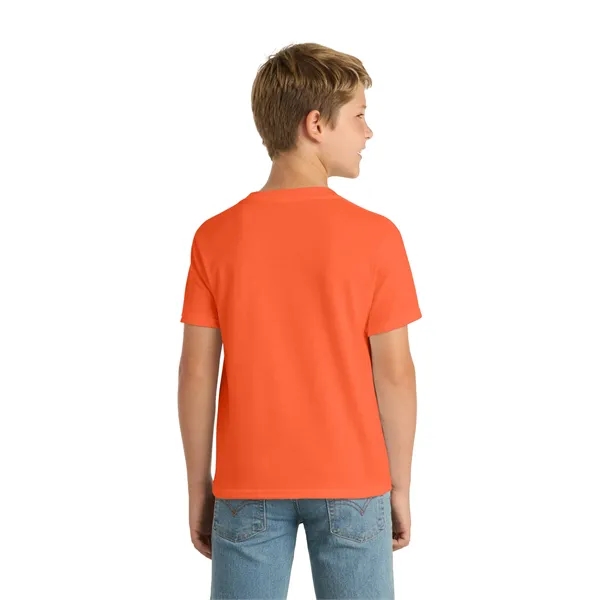 Port & Co Youth Core Blend Tee. - Port & Co Youth Core Blend Tee. - Image 80 of 114