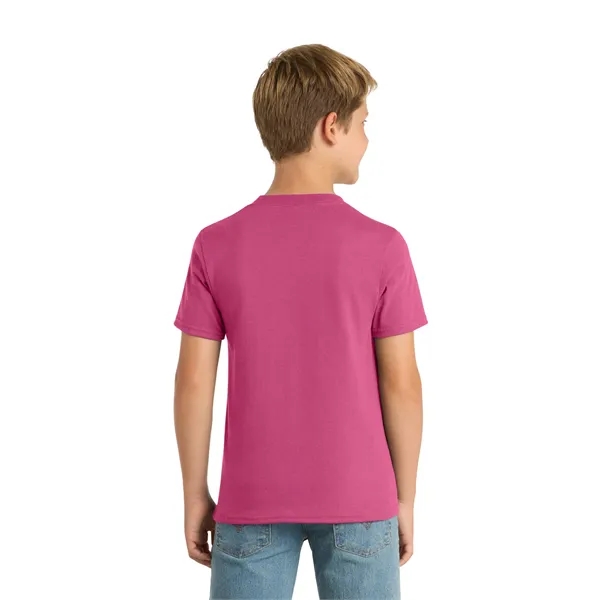 Port & Co Youth Core Blend Tee. - Port & Co Youth Core Blend Tee. - Image 83 of 114