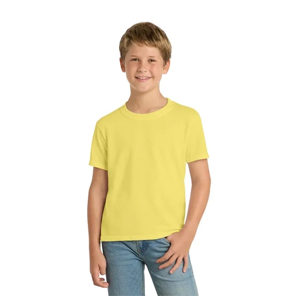 Port & Co Youth Core Blend Tee. - Port & Co Youth Core Blend Tee. - Image 85 of 114