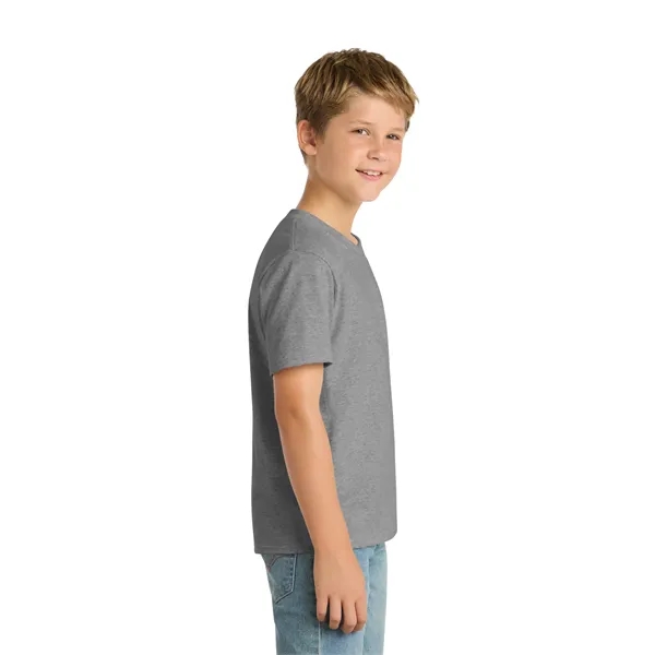 Port & Co Youth Core Blend Tee. - Port & Co Youth Core Blend Tee. - Image 90 of 114